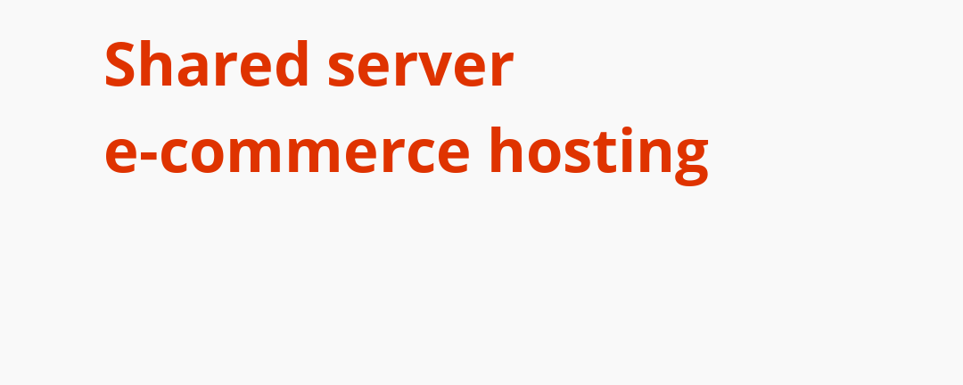 D: Quali sono i vantaggi dell’hosting di e-commerce con server condiviso?  |  di Dale Clifford |  Pila Internet |  Settembre 2023