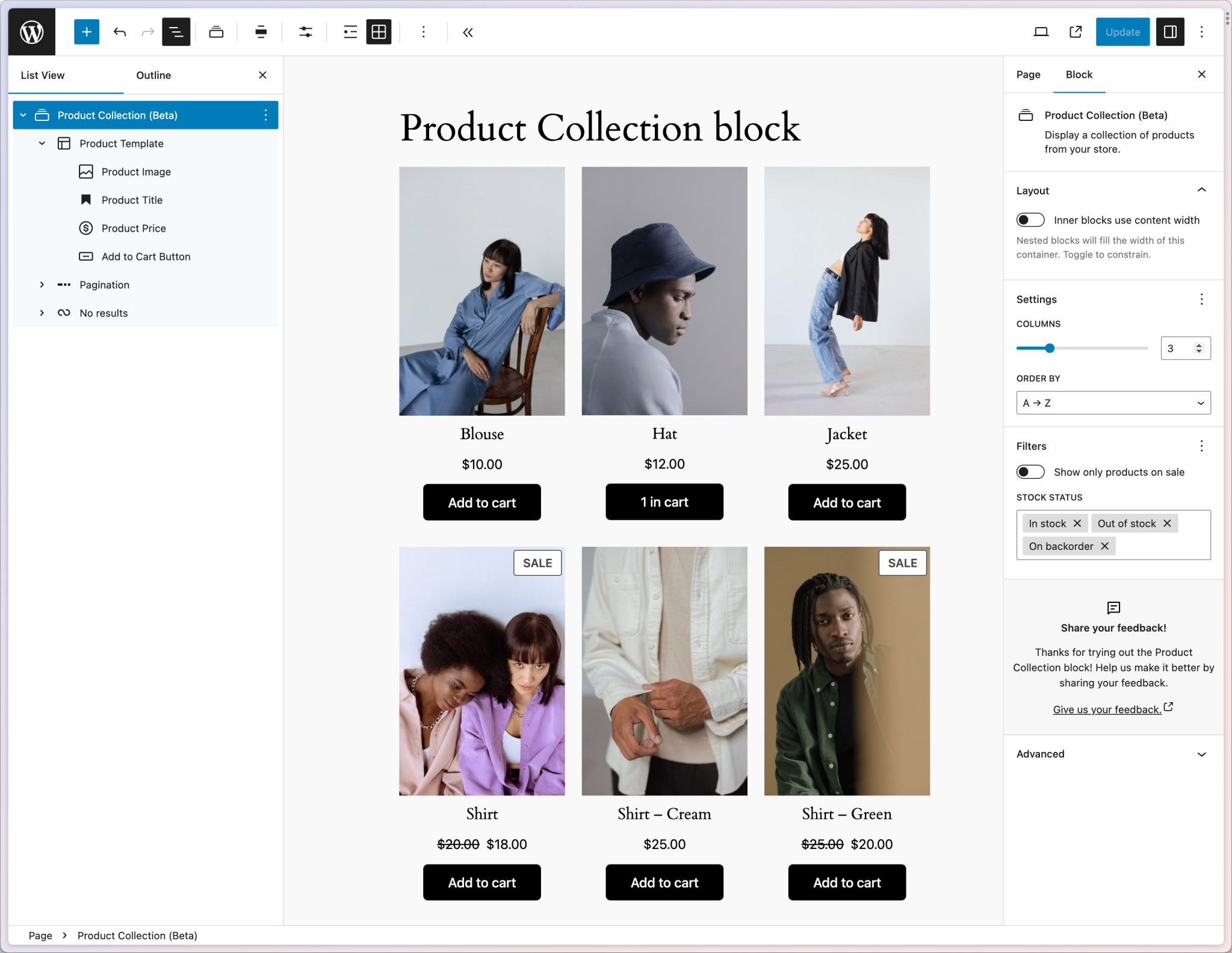 WooCommerce Blocks 11.0.0 aggiunge il blocco raccolta prodotti nella beta, 10.9.0 integra il pulsante prodotto con l’API di interattività – WP Tavern