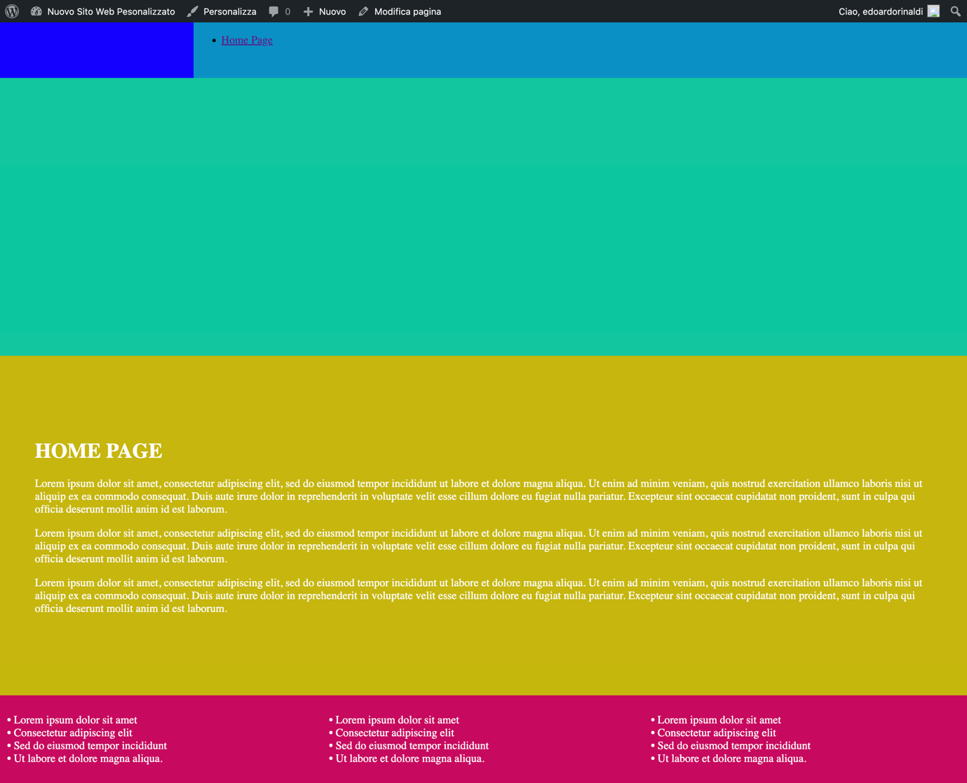 Un menu di navigazione personalizzato e reattivo con WordPress