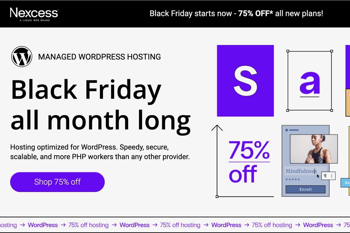 Offerte di web hosting Nexcess del Black Friday a cui non crederai
